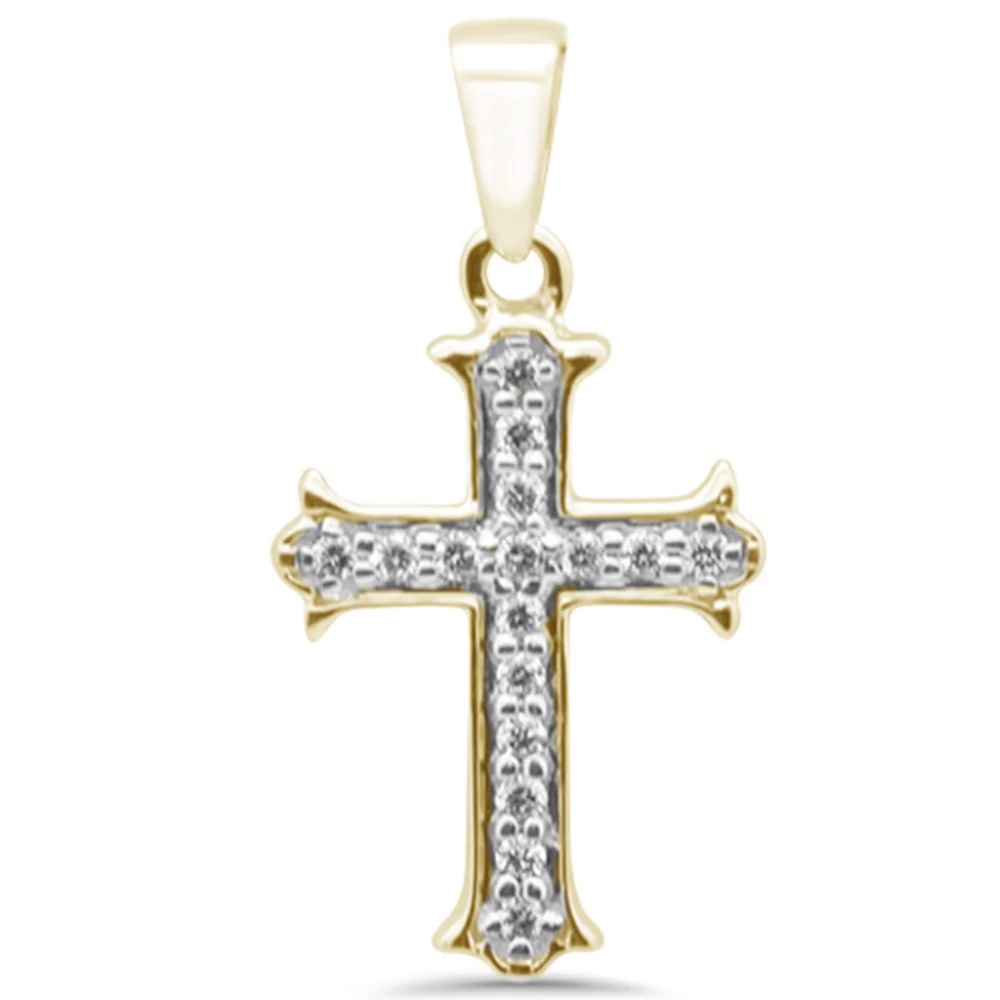 ✨ 0.08ct G SI Diamond Pendant | 10K Yellow Gold | Everyday Sparkle 💎💛